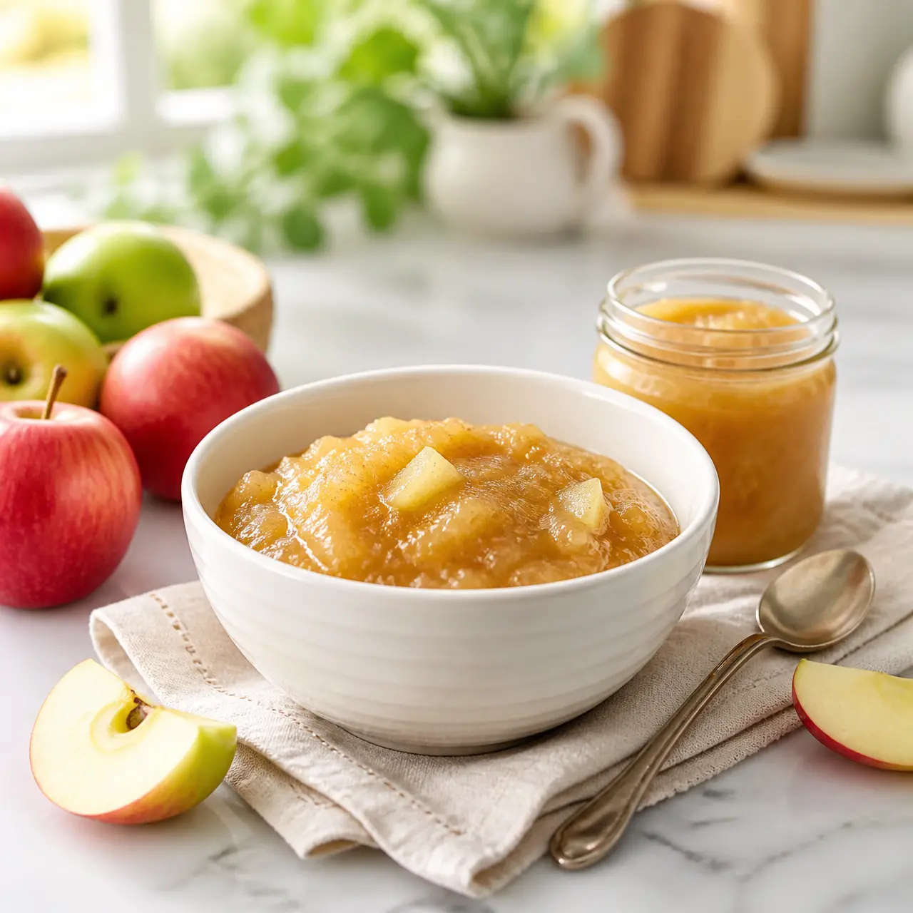 stovetop applesauce - final presentation