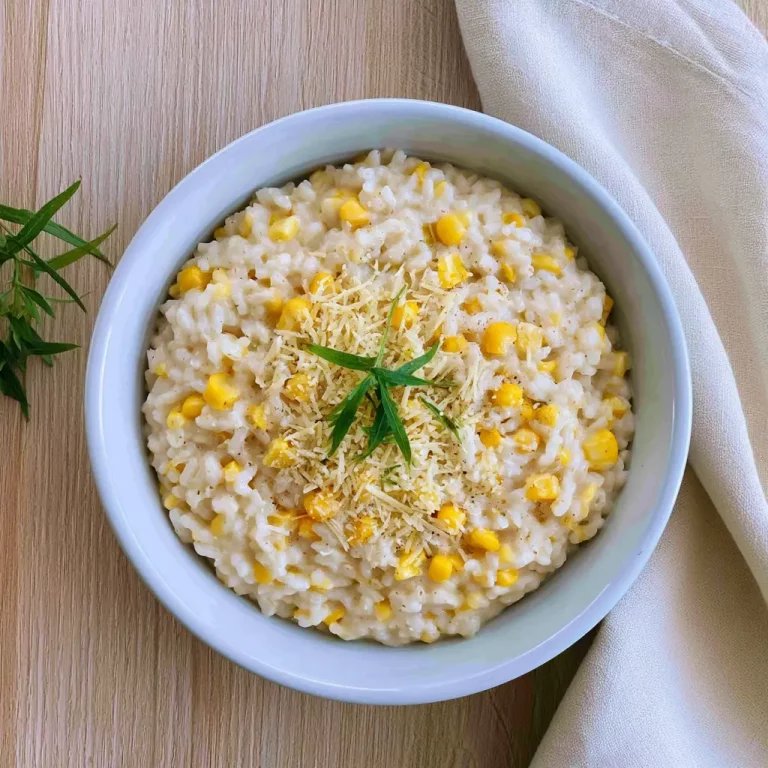 sweet corn risotto 865992468
